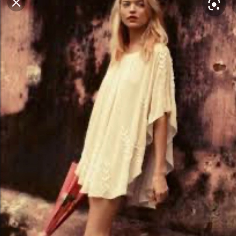 Free People cape dress size S